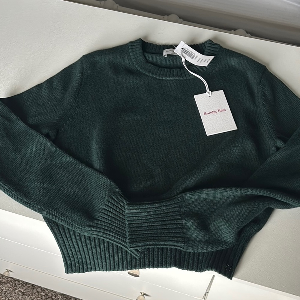 Sunday Best Women's Green Sweater